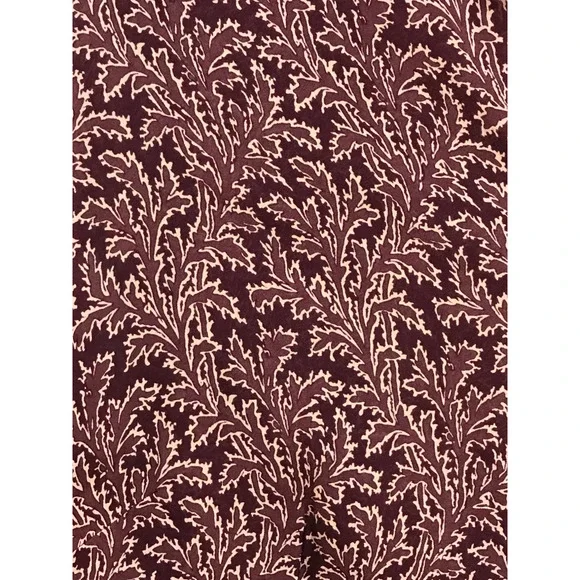 Soft Surroundings Size Large Purple Button Front 100% Silk Top Bell Sleeve Boho - Picture 6 of 12